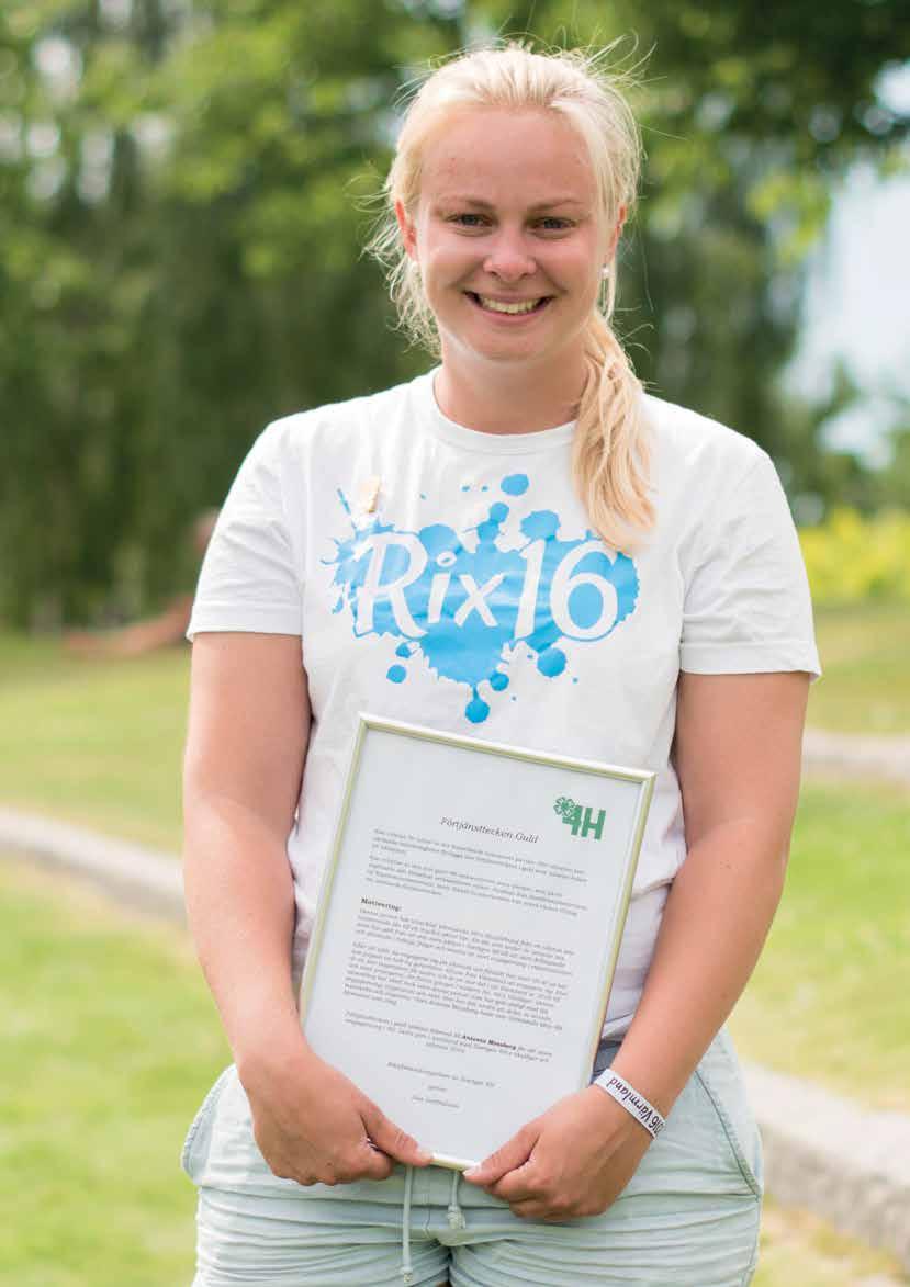 4 Antonia Mossberg, en av rikslägerarrangörerna 2016, samt Karin Broström, från Stockolms läns 4H