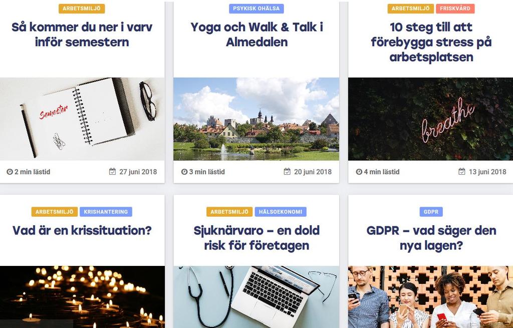 CURANDO INSIGHTS Den 15 maj publicerades det första inlägget på Curandos blogg (https://insights.curando.se/). Bloggen ger inblick i hur vi arbetar proaktivt.