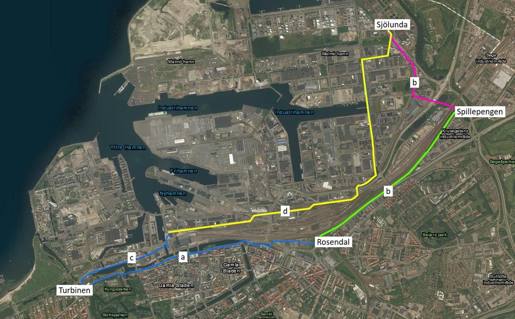 Framtida transport av avloppsvatten från Malmö till Sjölunda avloppsreningsverk 41 c.