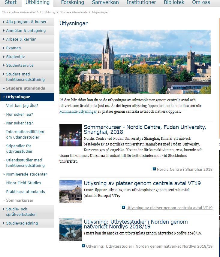 Utlysningar 2018-02-27 International Office