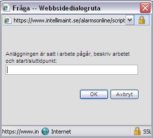 anläggning. Då visas en liten gubbe till vänster om anläggningen i anläggningslistan.