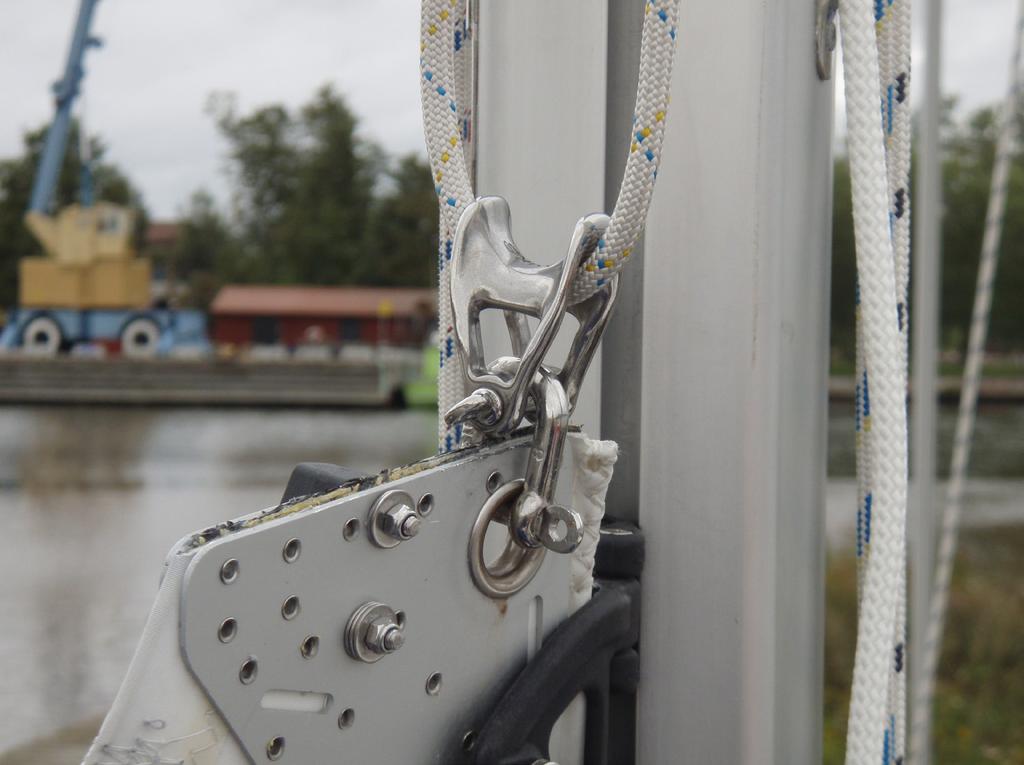 Det går att skarva haländan till storfallet, om man inte vill köpa ett nytt storfall.