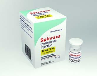 Genterapi baserad på oligonukleotider/sirna Spinraza (nusinersen) - Biogen