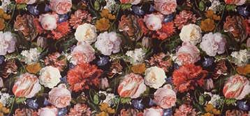 Crafts-rörelsen med vackra japanska blommotiv och andra asiatiska