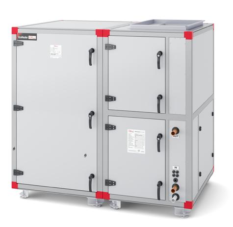 EcoHeater från IV Produkt är ett frånluftsaggregat med integrerad värmepump.