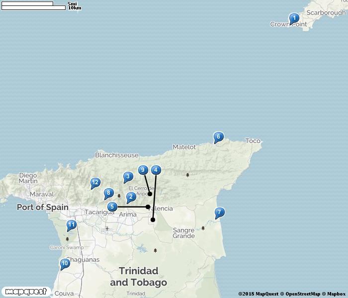 Resan i korthet Dag Orter/resplan 1 Flyg från Skandinavien till Tobago. Natt på Tobago. 2 Flyg till Trinidad och transport till Asa Wright Nature Centre och natt där.