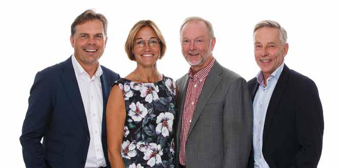 KONCERNLEDNING Patrik Fransson, Maria Kröger, Lars Stenlund och Lars Eriksson. LARS STENLUND (1958) LARS ERIKSSON (1955) PATRIK FRANSSON (1966) MARIA KRÖGER (1968) Grundare och VD.