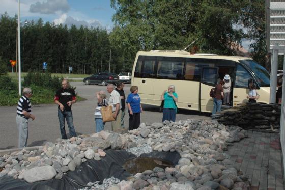 Tolken Ulla Peltola uppmuntrade oss att göra många vilda gissningar men vi tror nog att hon också visste vart vi skulle!