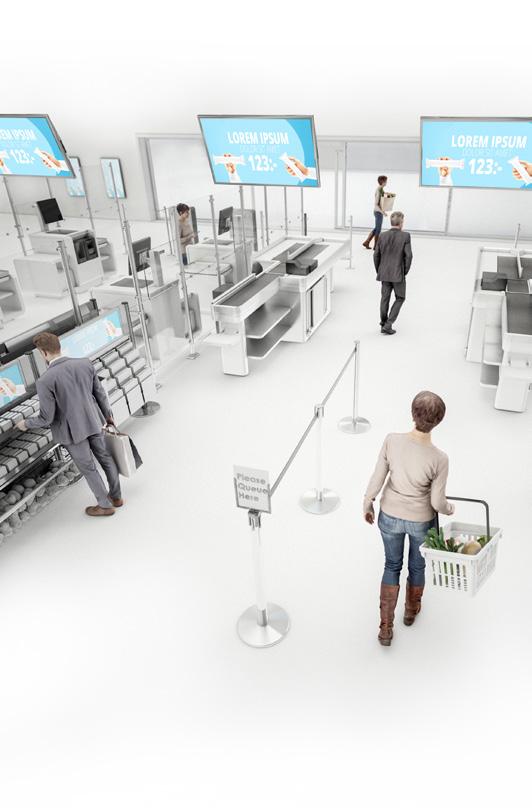 Ett annat projekt går under namnen Endless aisle och riktar sig mot butiker som inte har hela sortimentet i butik.