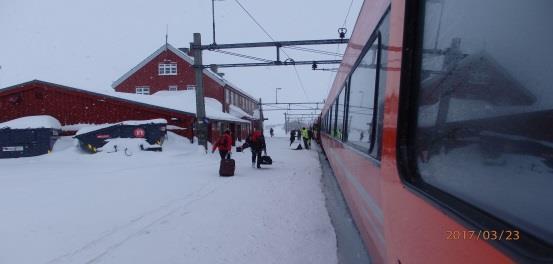 Vi fick sedan en heldag i Bergen där vi