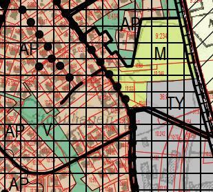 1-12 Bild 7. Utdrag ur Kyrkoby delgeneralplan. 3.2.1.4