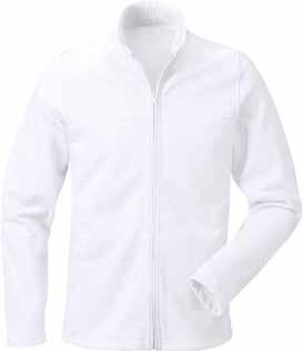 NR: 120991 JAMIE CARDIGAN UNISEX Lätt figursydd modell. Sweatshirtmaterial. Ribb i sidorna för bättre passform. Dragkedja fram. Lång ärm. Bröstficka. Sidfickor med dragkedja.