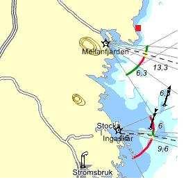 Försöksplats Bilaga 1. Kartor, skisser och bilder Figur 1a-b. Sverigekarta och sjökort över försöksplatsen.