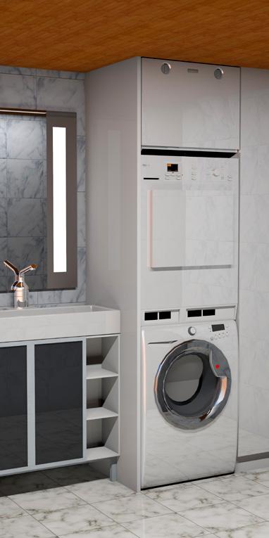 VALLOX 101 MV-VENTILATIONSAGGREGATEN ÄR AVSEDDA FÖR SMÅ OCH MEDELSTORA BOSTÄDER Aggregatets konstruktion är mycket låg: monteringshöjden inklusive takmonteringsplattan och kondensvattenstosen är som