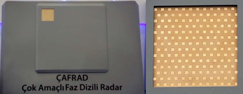 X-bands AESA-radar CAFRAD från Aselsan (Turkiet) Turkiska Aselsan utvecklar en X-bandsradar med aktiv elektriskt styrbar antenn (AESA) avsedd för den kommande fregattklassen TF2000.