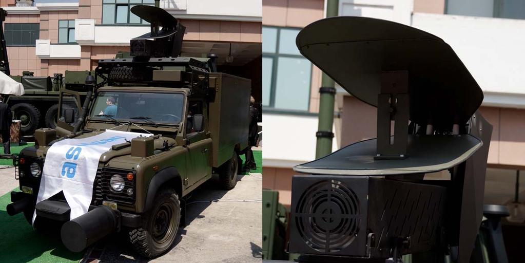 Radar och HPM-vapen för IED-bekämpning från Aselsan (Turkiet) Aselsan har utvecklat en fordonsburen radarprototyp för att upptäcka elektroniska integrerade kretsar