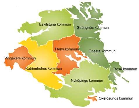 Eskilstuna kommun 2017-12-13 18 (21) För att kunna mäta nedlagd tid i form av ärendetyngd per kommun krävs det av socialjouren att föra statistik över detta.