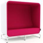 THE BOX SOFA ljudabs Vit Formpressad björk, textil Gabriel 2 550 1 550 600 660521-44 57 365 THE BOX SOFA ljudabs Svart Formpressad björk, textil Gabriel 2 550 1 550