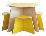 400 600 680307-46 10 765 Small Design Circle Table Stool Blå Plywood med högtryckslaminat 700 550 680303-48 9 480 Small Design Circle Table Stool Röd Plywood med högtryckslaminat