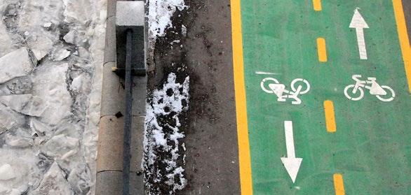 FORSKARNA VÄGUNDERHÅLL HAR STÖRST BETYDELSE Det har inte gjorts särskilt mycket forskning om förhållandet mellan vinterklimat och cykling.