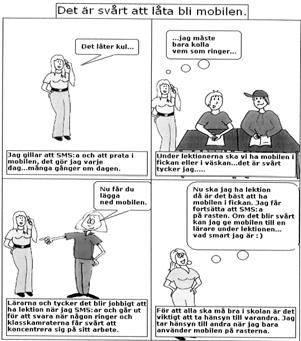 För att visa och beskriva vad andra tänker och känner.