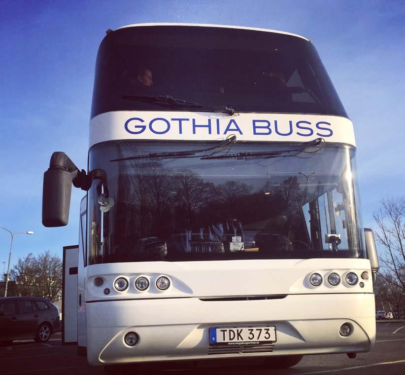 GULDPARTNER Till bortaresorna tar Gothia Buss oss