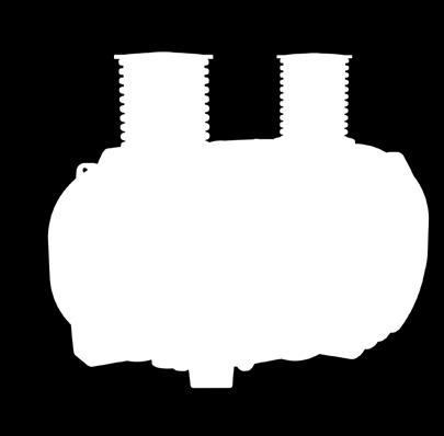 WaterCare gjuter tankar för både mindre och större anläggningar. Anläggningarna finns som 5 PE (ett hushåll), 10 PE (två hushåll) och upp till 250 PE.