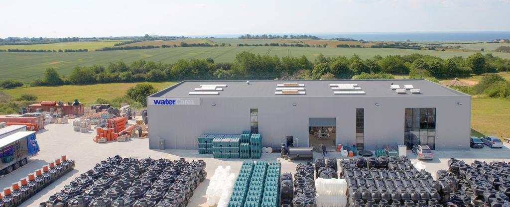 WaterCare fokus på vattenmiljön Referencer Tel 7665 2000 55861, 01/16 WaterCare är ett solitt, danskt tillverkningsföretag som har specialiserat sig på produkter för förbättring av miljön i danska
