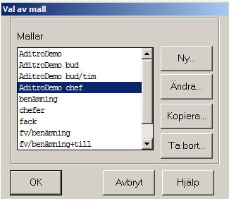 11(37) Om du vill veta vilka villkor som är satta för en grupp markerar du gruppen i rutan och klickar därefter på Ändra.