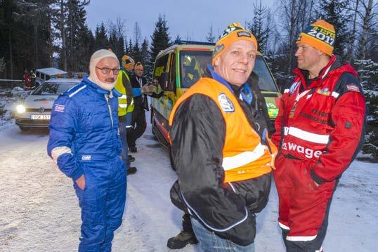 Rally Swedens segrare 2017, Jari-Matti Latvala dundrar fram genom det knixiga partiet i början av Shakedown Skalla.