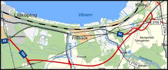 Nybyggnad av 7 betongbroar och 2 rörbroar. Om- och nybyggnad av ca 3,5 km lokalvägar samt ett flertal enskilda vägar och GC-vägar.