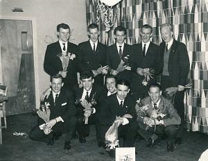 Svenne Höglund, Uffe Bubben Johansson, Henning Putte Lundqvist, Svenne Pingis Skoglund, Lasse Olin, Perre Abrahamsson, Kalle