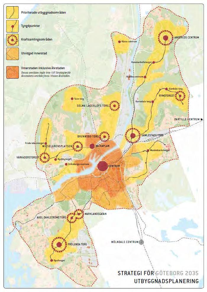 Göteborg 2035 150 000 Fler invånare 70 000 80 000 nya bostäder 80