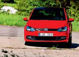 Som tillägg premierar vi bilar som är roliga OCH miljövänliga. 1 VW Polo GTI Klart rymligast och god ekonomi.