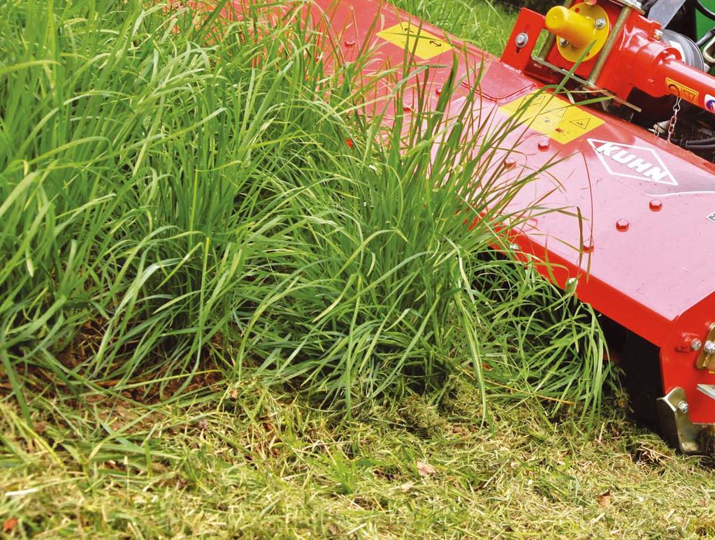 För användning på främre trepunktslyft eller på traktor med reverserad drivning går det att beställa en sats för modifiering av redskapslåsning.