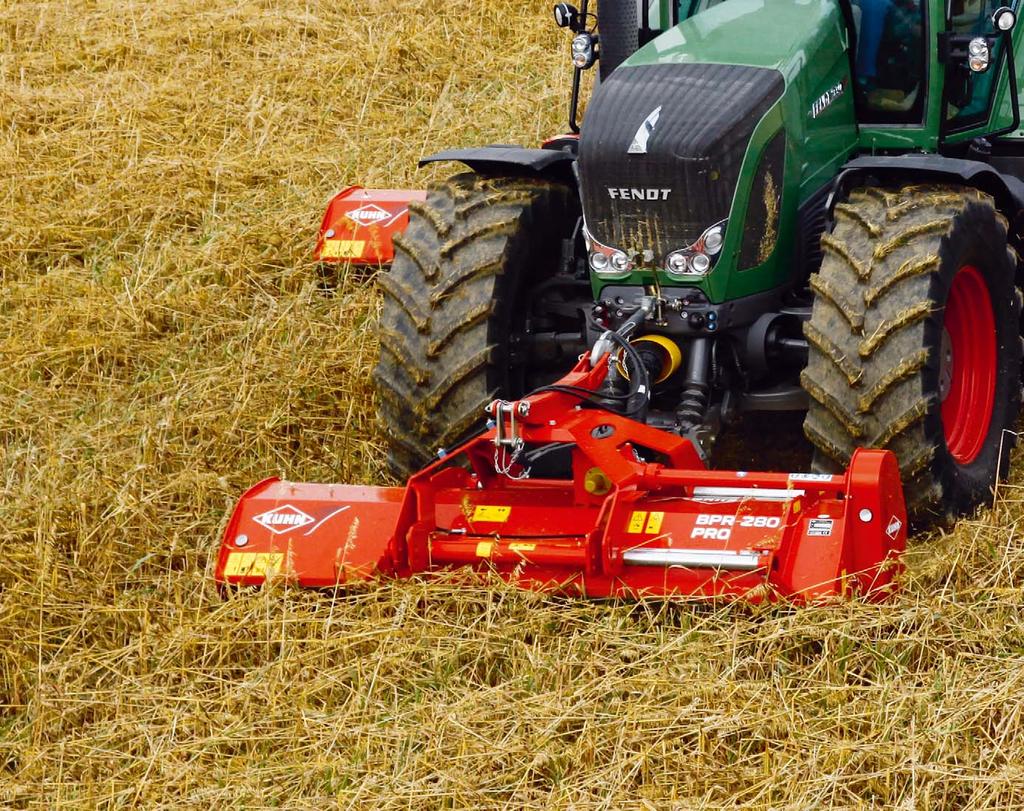 KUHN SLAGKLIPPARE KLIPPKVALITET OCH -TEKNIK NÄR DEN ÄR SOM BÄST KUHN s slagklippare har utvecklats med fokus på två stora utmaningar: - robusta