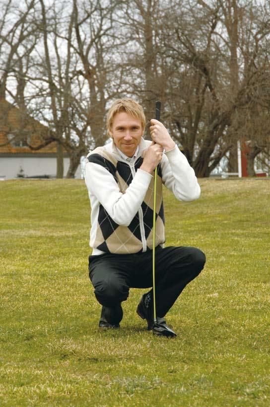 En frizon för golfträning Gränna Golfklubb satsar mycket på att vara en klubb för alla.