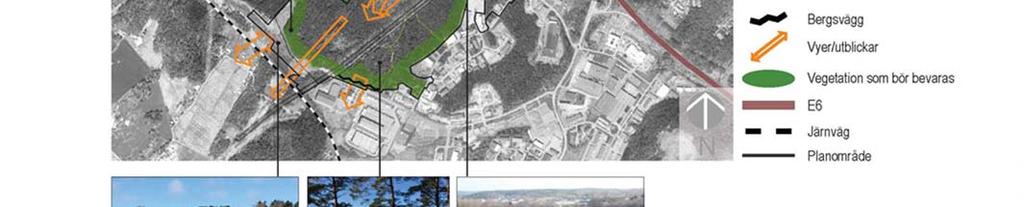 Miljön med gårdar, åkrar och skogsområden runtom utgör en vacker miljö där industribyggnader kommer att utgöra ett