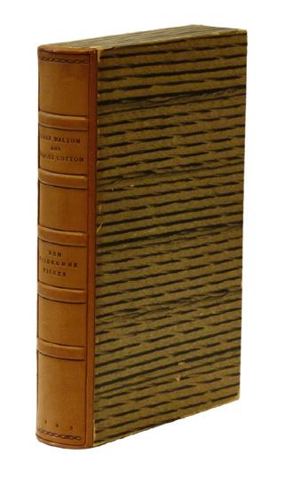 23 WALTON, Izaak & COTTON, Charles. Den fuldkomne fisker. The Compleat Angler or The Contemplative Man s Recreation. Oversættelse ved Johanne Kastor Hansen.