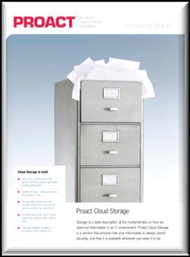The Proact Cloud Offering Focus on our niche Cloud Storage, Cloud Archive,