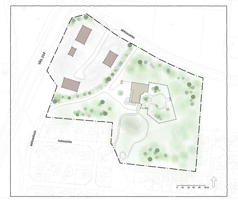 BILAGA 2 Illustration Observera att illustrationen endast ger ett exempel på en möjlig utveckling med anledning av planförslaget.