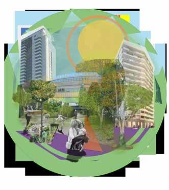 Trafiksäkerheten längs sträckan förbättras genom att gång- och cykelbana för fotgängare och cyklister byggs ut norrut längs Bollmora allé mot Tyresövägen.