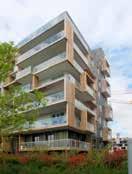 Flerbostadshusen upp mot Granängsringen föreslås i 4-6 våningar med något lägre hus ner mot parken. Husen bildar tydliga platser och gaturum i en skala som ger trivsamma miljöer.