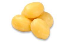 Näringsvärde per 10: Energi: 500 kj (120 kcal) 3,5 g varav mättat fett: Kolhydrat: 18 g varav sockerarter 0,8 g Ingredienser: Potatis med skal,