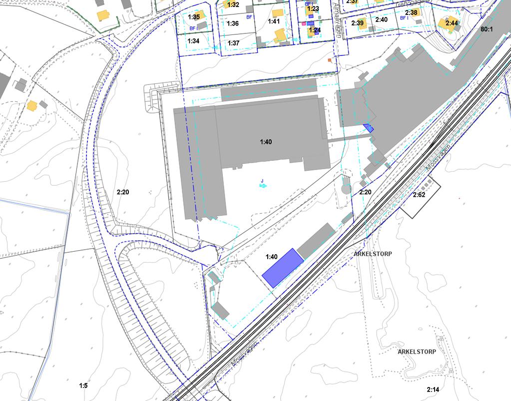 Inledning Detaljplanens syfte och huvuddrag Detaljplanens syfte är att pröva möjligheten att utöka befintlig industriverksamhet på fastigheten Ballingslöv 2:20.