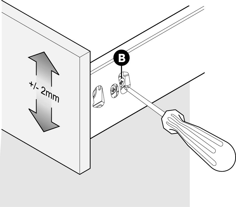 VIONO Teknisk inmation H8/H9 I ÄT T N I N V I N VÄ N D I Å D / D W E I N E T I O N Dra ut lådan, tryck på låskopplingen på båda sidor och dra av lådan från utdragsskenan mot Dig.