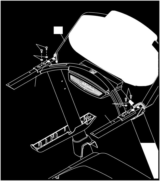 5 9 J 86 9 5 87 3. Se den lilla bilden. Anslut stolpkabeln 3 (8) till displaykabeln (K).