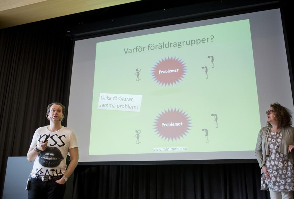 Ingegerd Nilsson och Mattias Gullberg, Riktade föräldragrupper Något annat än det ständiga ältandet Mattias Gullberg, auktoriserad socionom och Ingegerd Nilsson, socionom, Mini-Maria.