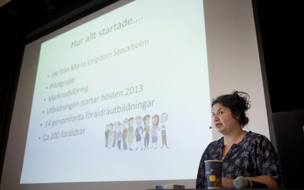 Maribel Basualdo-Raneskog, Två års erfarenheter av kurser riktade till föräldrar till tonåringar Föräldrautbildning i cannabiskunskap Maribel Basualdo-Raneskog, socionom, Mini-Maria.