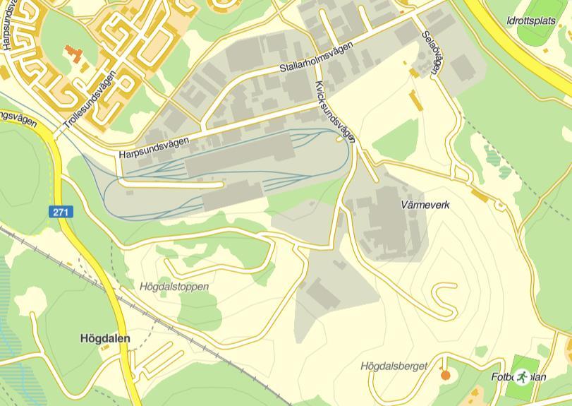 Sida 8 (51) Plandata Läge, areal, markägoförhållanden Godkänt dokument - Anna Lina Axelsson, Stockholms stadsbyggnadskontor, 2017-09-12, Översiktskarta med planområdets ungefärliga läge.